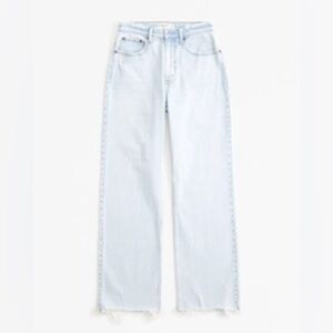 Abercrombie Women's Curve Love High Rise 90s Relaxed Jean